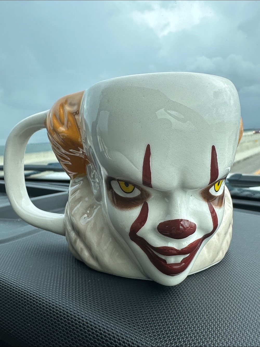 IT horror Halloween scary Clown Ceramic Coffee Mug paladone Pennywise Large EUC
